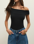 Z SUPPLY SECOND SKIN OFF SHOULDER TOP