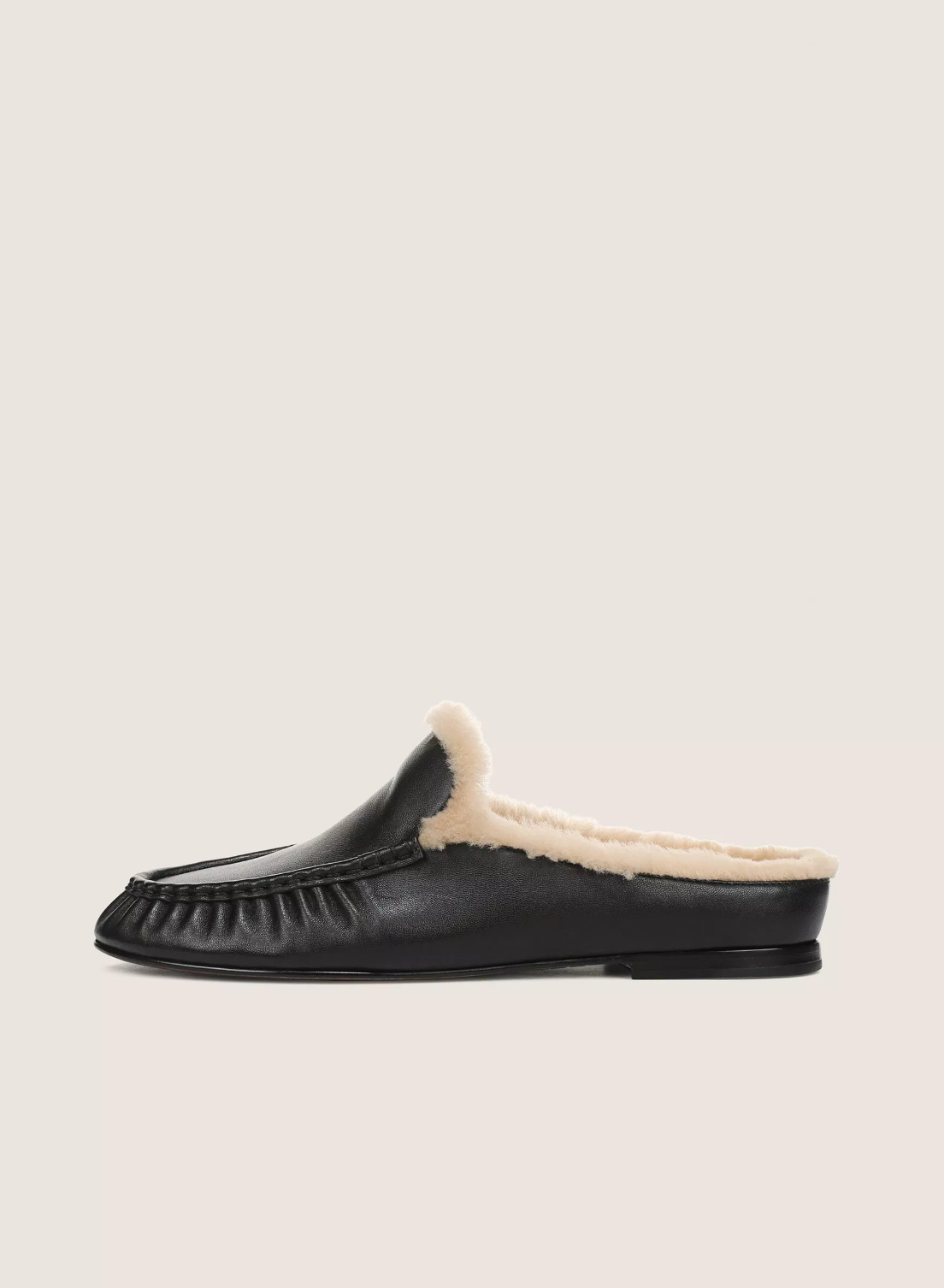 VINCE TEVIN SHEARLING MULE