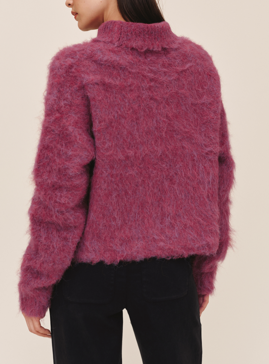 BELLA DAHL TURTLE NECK SWEATER