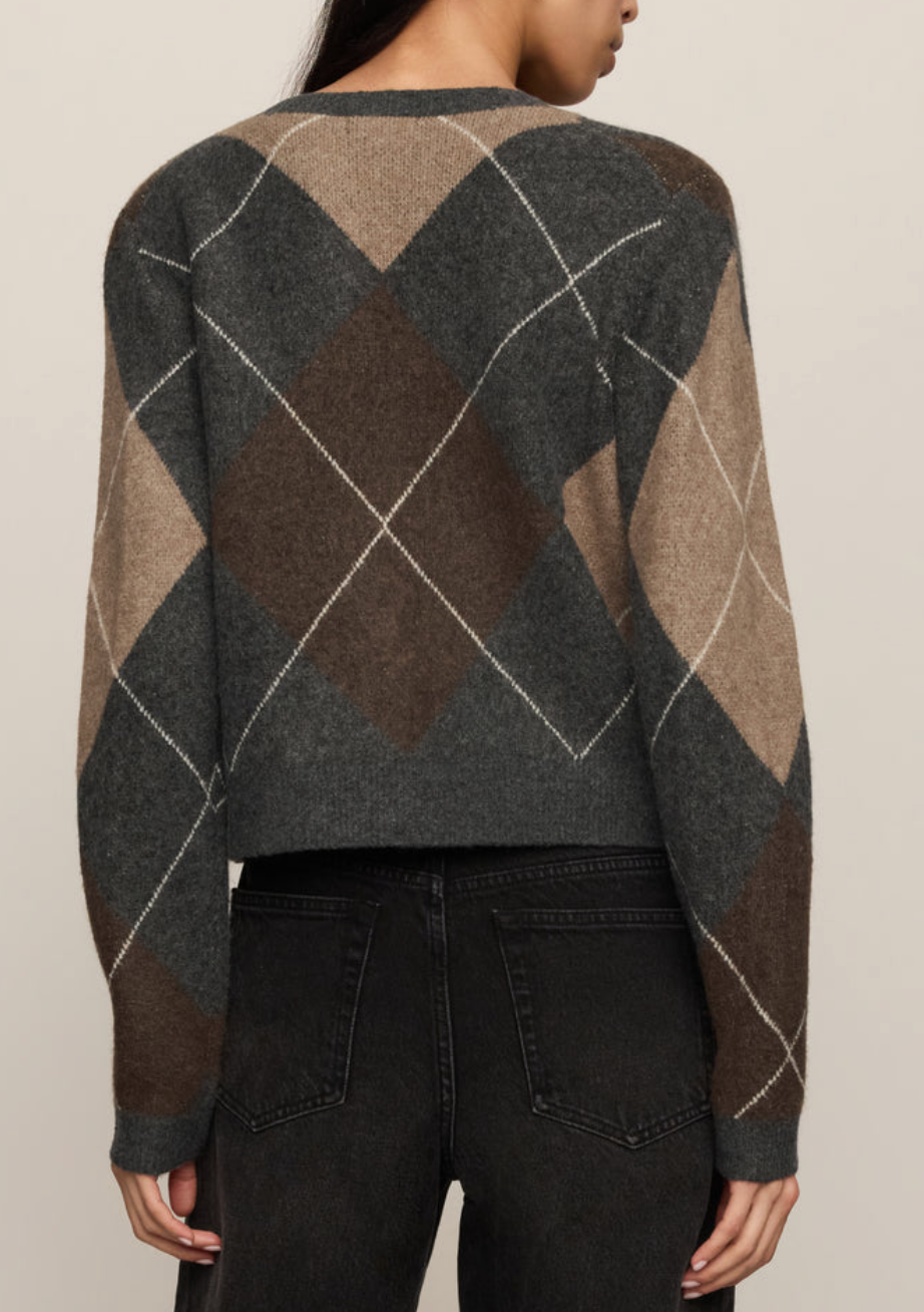 Z SUPPLY MEDINA ARGYLE CARDIGAN