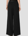 FRENCH CONNECTION HARRY SUITING HIGH WAISTED WIDE LEG TROUSERS