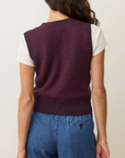MARINE LAYER ROBIN TEXTURED SWEATER VEST