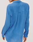 RAILS ELLIS GAUZE BUTTON DOWN