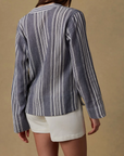 FAHERTY DUNE COTTON GAUZE HARBOR TOP