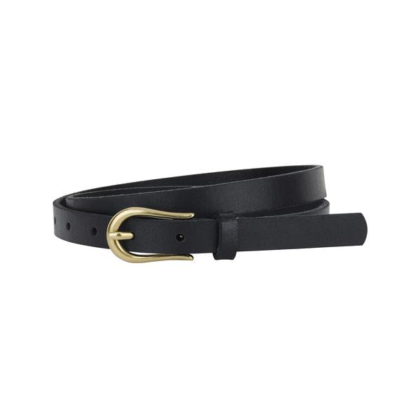 MOST WANTED USA SKINNY LEATHER BELT