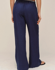 BELLA DAHL CLEAN WAIST PINTUCK WIDE LEG