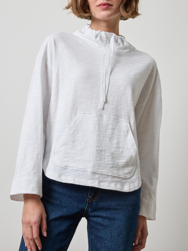 LILLA P VINTAGE KANGAROO POCKET DROP SHOULDER