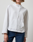 LILLA P VINTAGE KANGAROO POCKET DROP SHOULDER
