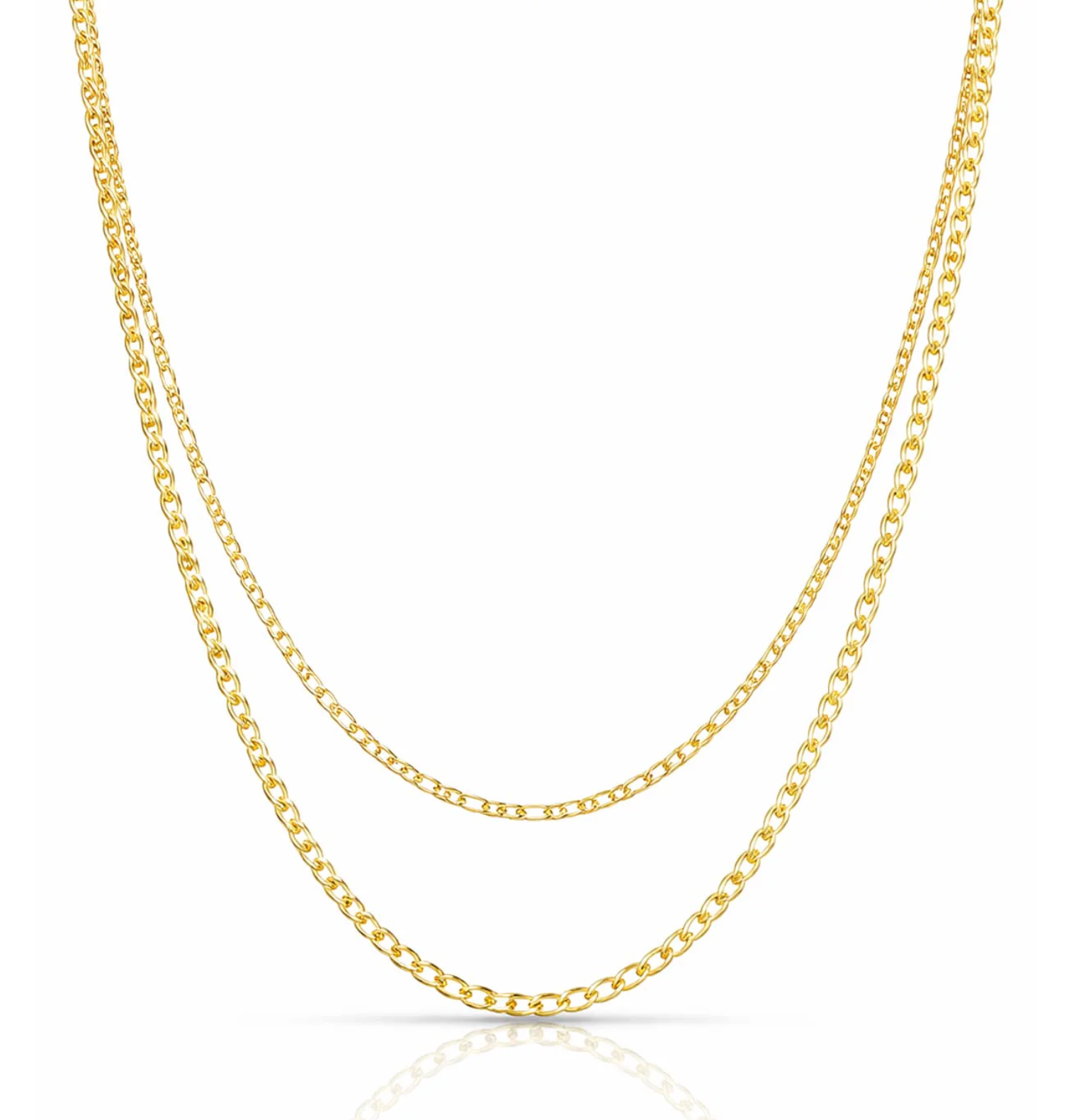 TAI DUNE LAYERED GOLD CHAIN