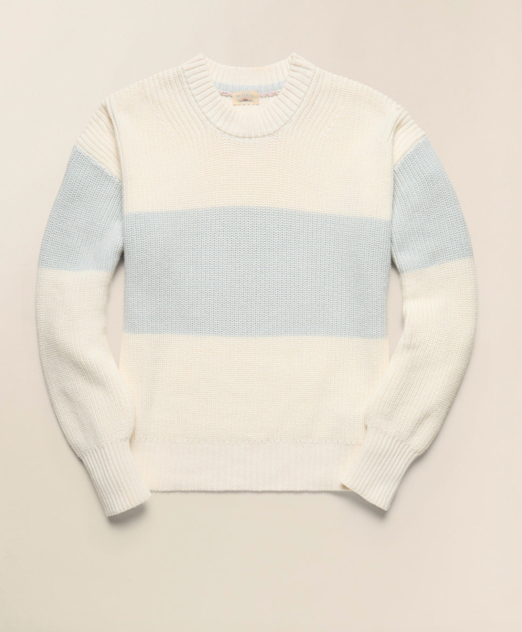 FAHERTY SUNWASHED FISHERMAN SWEATER