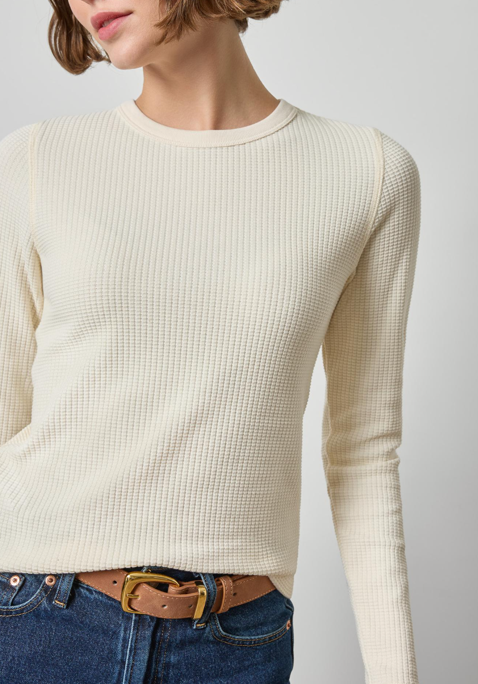 LILLA P SLIM LONG SLEEVE CREW