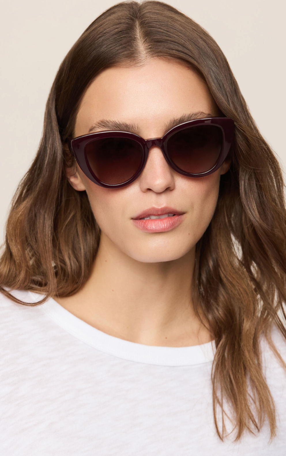Z SUPPLY GOLDEN HOUR SUNGLASSES - VINO/GRADIENT
