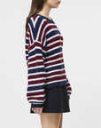 FRENCH CONNECTION CHUNKY ALPACA CREW NECK PULLOVER