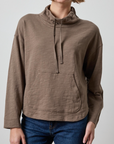 LILLA P VINTAGE KANGAROO POCKET DROP SHOULDER