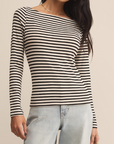 Z SUPPLY PRISTINE STRIPED TEE