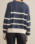 Z SUPPLY JORDANE STRIPED SWEATER