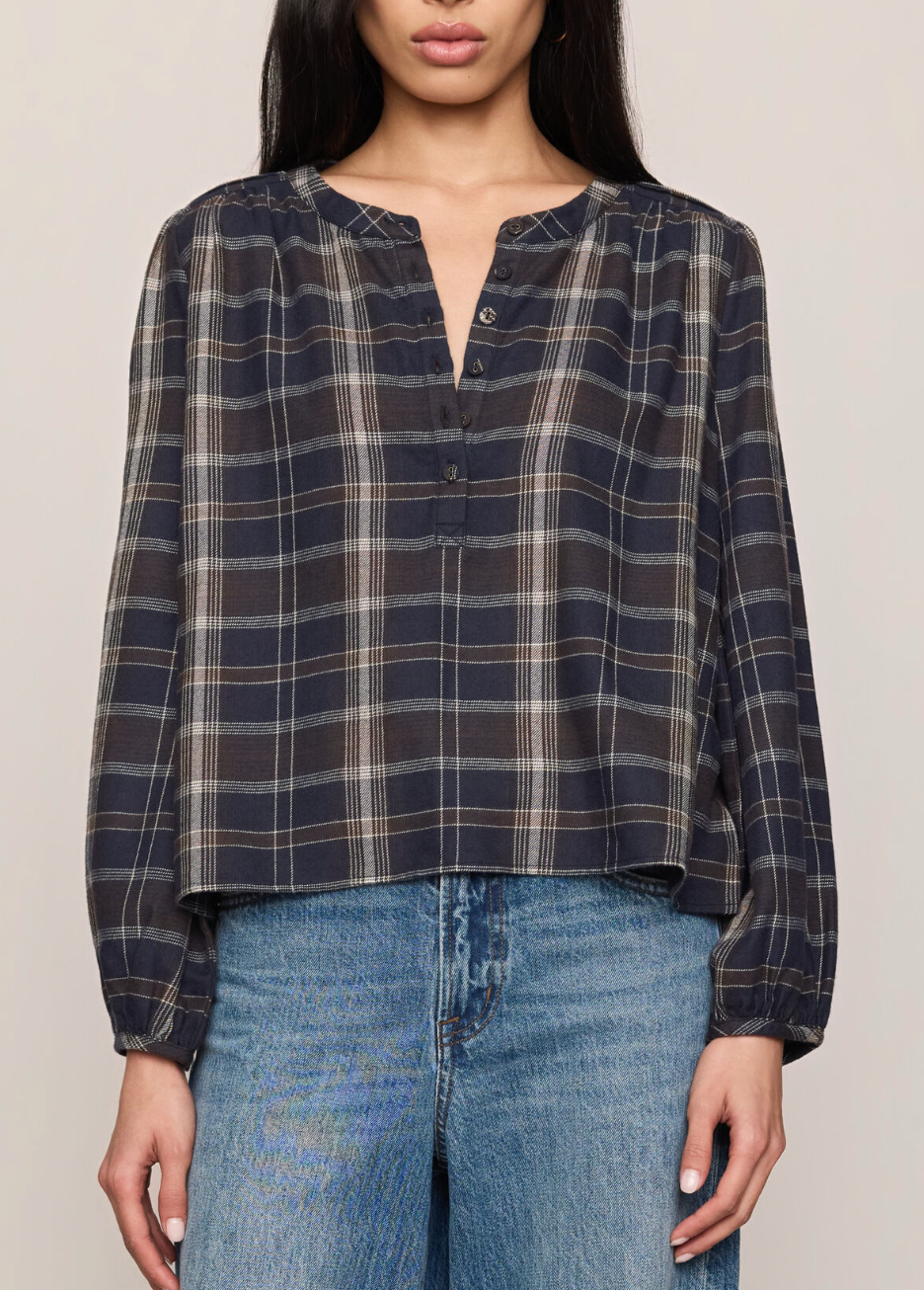 Z SUPPLY AUTUMN PLAID BUTTON UP
