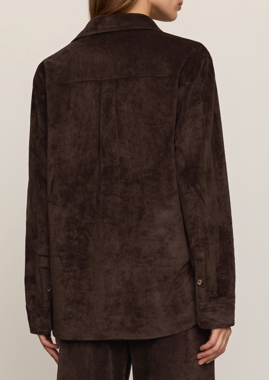 Z SUPPLY MAREN SUEDE SHIRT