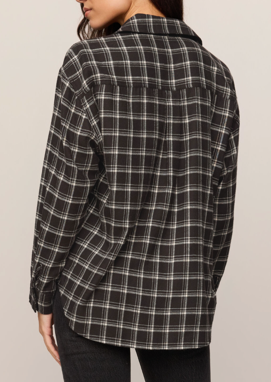 Z SUPPLY RIVER PLAID BUTTON UP