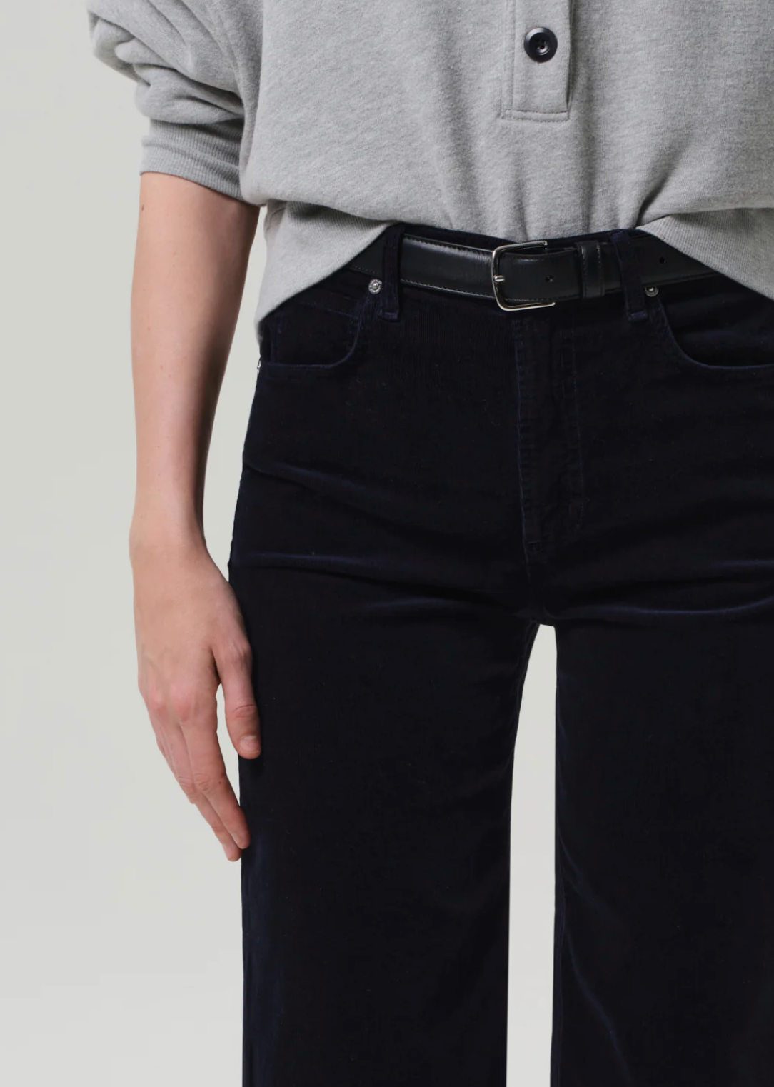 CITIZENS OF HUMANITY LYRA WIDE LEG CROP CORDUROY