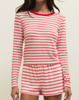Z SUPPLY NIGHT IN STRIPES LS TOP