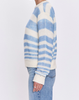 PISTOLA MOA STRIPED BUBBLE SWEATER