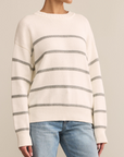 Z SUPPLY BOYFRIEND STRIPED SWEATER