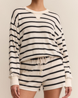 Z SUPPLY STAND OUT STRIPED SWEATSHIRT