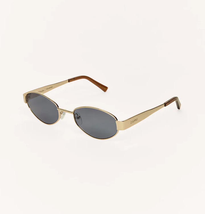 Z SUPPLY PALISADES SUNGLASSES - GOLD/GREY