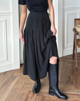 EMERSON FRY ATELIER PLEATED MAXI SKIRT