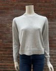 ALASHAN COTTON CASHMERE STACY SHRUNKEN CREW NECK