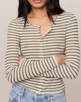 Z SUPPLY ROSANNA STRIPE SWEATER TOP