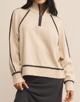Z SUPPLY ALPS HALF ZIP SWEATER