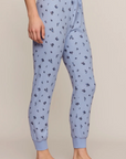 Z SUPPLY FLORAL THERMAL JOGGER