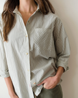 MARINE LAYER JANE RELAXED SHIRT IN CALI POPLIN