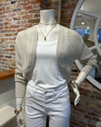 AUTUMN CASHMERE MESH SHRUG
