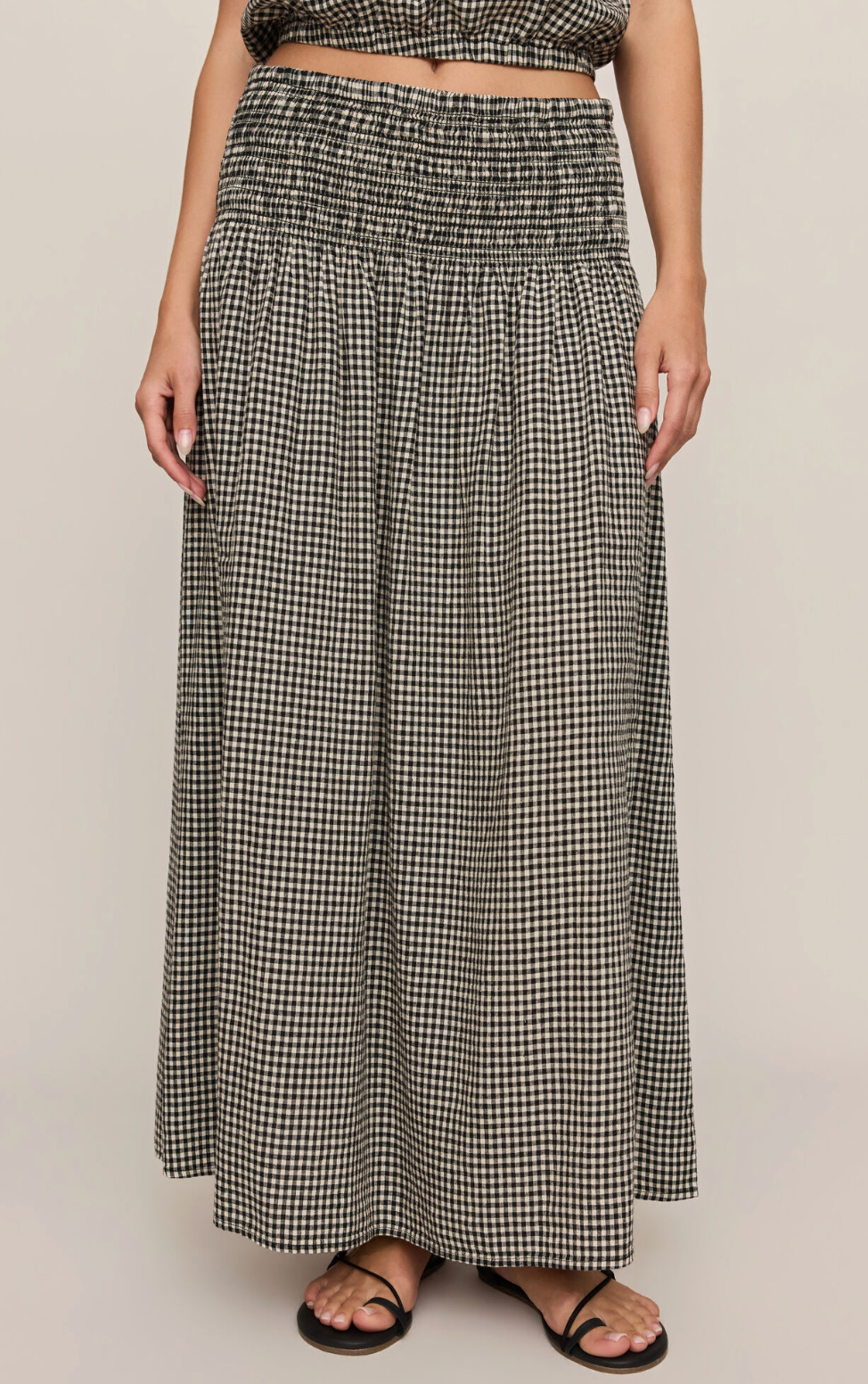 Z SUPPLY BROOKE GINGHAM SKIRT