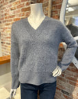 AUTUMN CASHMERE BRUSHED BOXY V