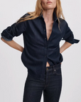 RAG & BONE DAYTON FEATHERWEIGHT DENIM SHIRT
