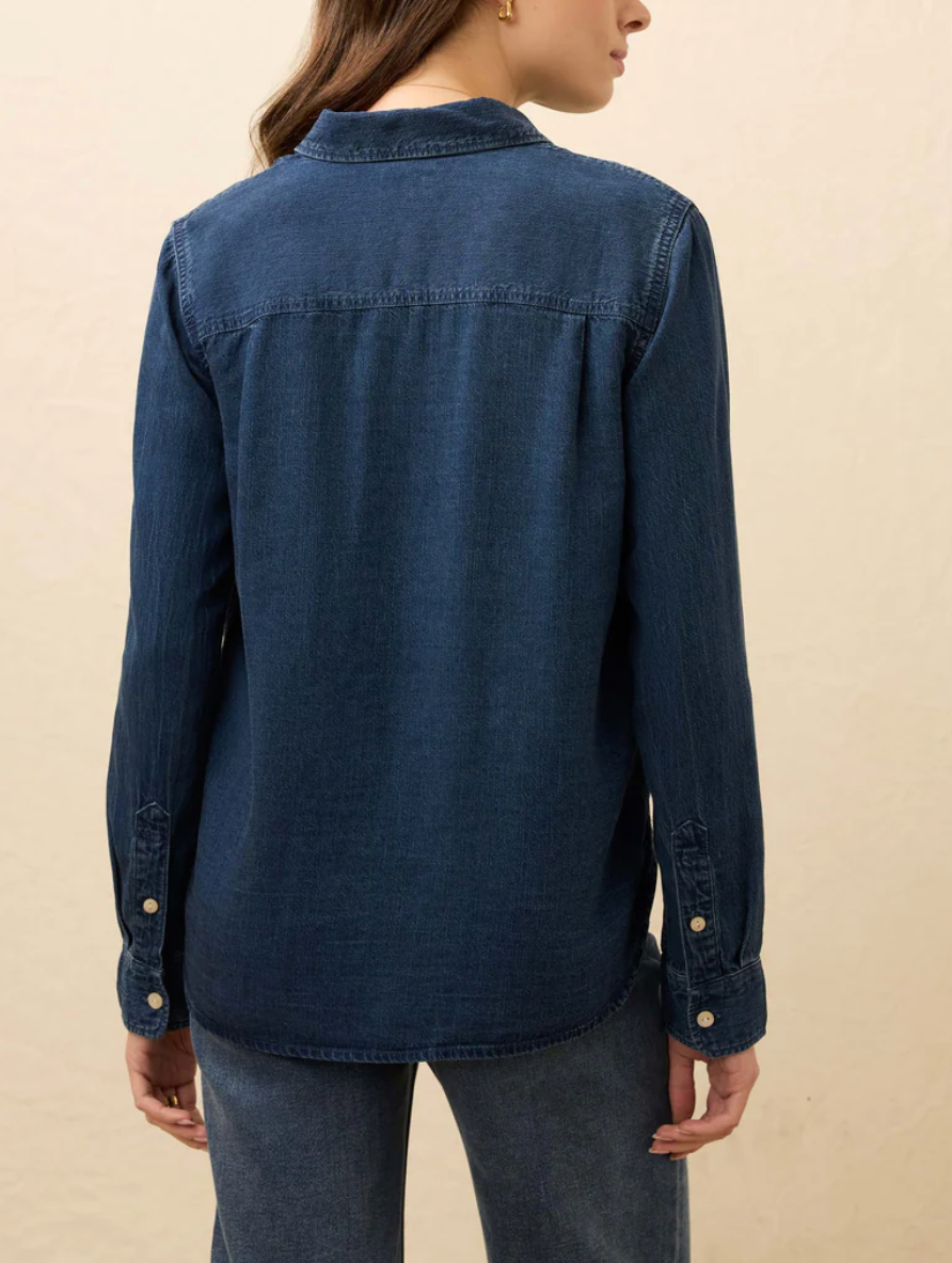 FAHERTY TRIED &amp; TRUE CHAMBRAY CLASSIC SHIRT