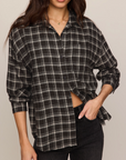 Z SUPPLY RIVER PLAID BUTTON UP