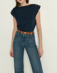 NATION BROOKS BOATNECK TOP