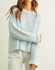 MIOU MUSE ROUND NECK KNIT SWEATER
