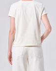 AGOLDE LONG LINE ADINE TEE