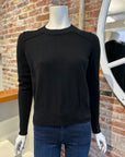 AUTUMN CASHMERE CROPPED CREW W/ REVERSED SEAMS