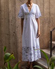 ROSE AND ROSE HAWTHORN BOND MAXI DRESS