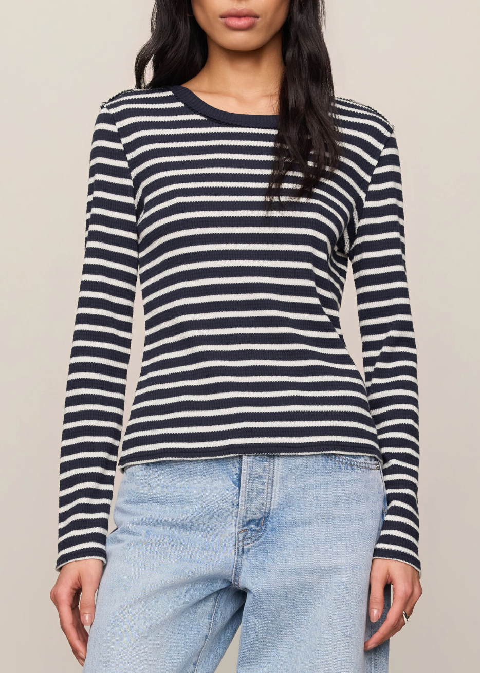 Z SUPPLY ARLET STRIPE THERMAL TOP