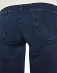 MOTHER THE MID RISE RAMBLER ZIP ANKLE CMH