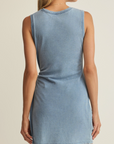Z SUPPLY MATTIE JERSEY DENIM MINI DRESS