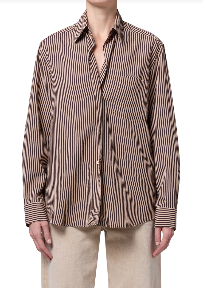 AGOLDE ARIS L/S BUTTON DOWN